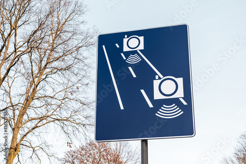 Sectional speed measurement (