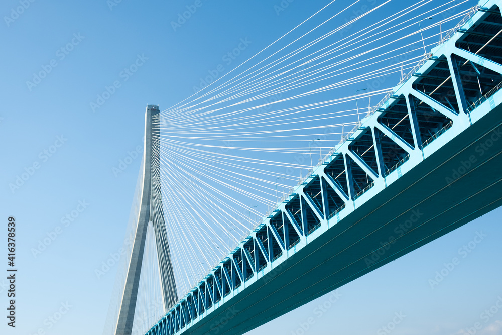 The Shanghai-Suzhou-Nantong Yangtze River Bridge in China
