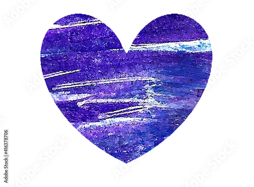 abstract background, in the form of a heart. marine theme, similiar photo