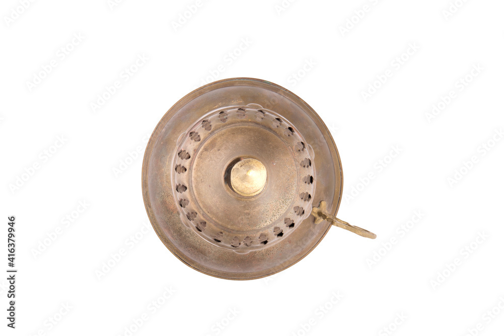 Ramadan lantern isolated on white background