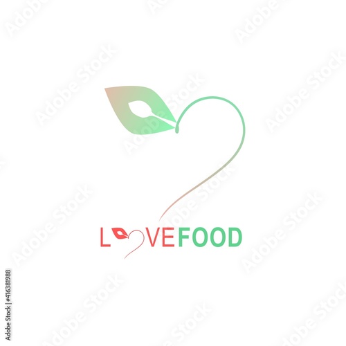 Healthy food logo. Organic food, farm fresh and natural product labels and badges collection for food market, ecommerce, organic products promotion, healthy life and premium quality and love food.my