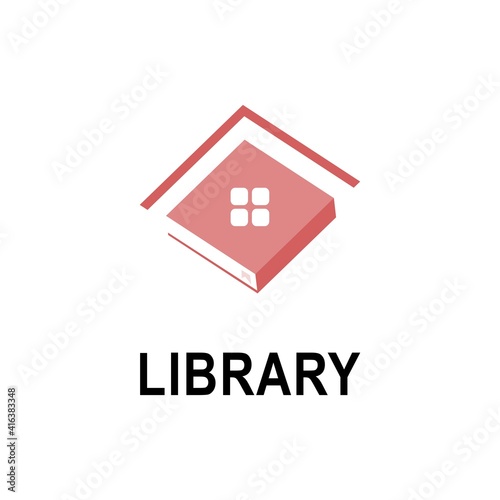 Simple education logo design template. Book icon emblem for courses, classes and schools vector illustration. Online education, business company, library, book store, university and learning concept.