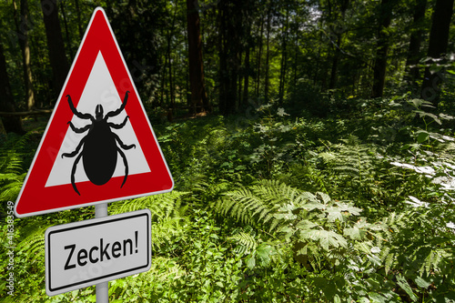 Zeckenwarnung