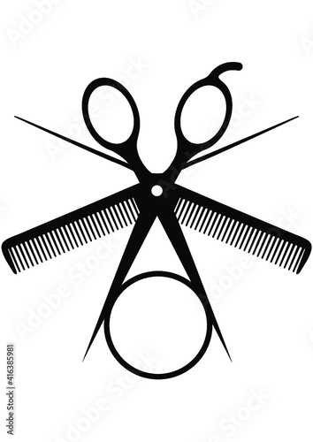 Floral Hairstylist Scissors, Hairdresser, Hair Stylist, Stylist,  Flower, Monogram, Floral