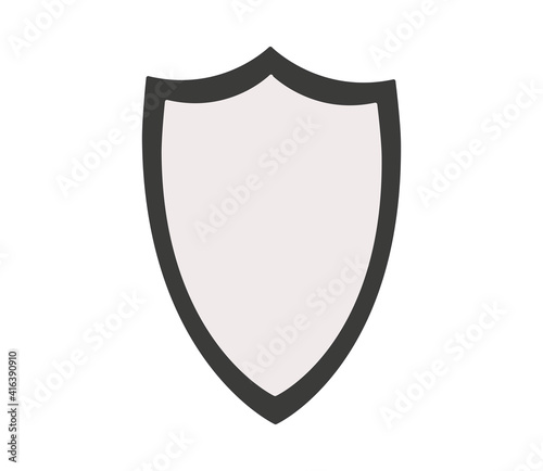Shield Icon - Vector, Sign and Symbol for Design, Presentation, Website or Apps Elements.