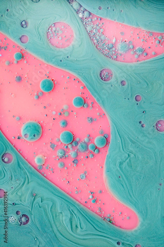 Blue and Pink Creation
