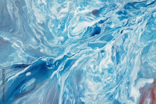 blue water abstract
