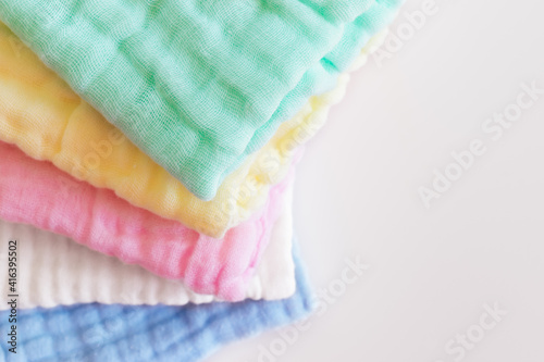 Canvas Print Gentle cleansing of the skin concept