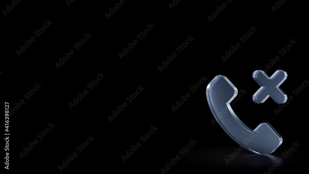 3d rendering frosted glass symbol of technology isolated with reflection 3d rendering frosted glass symbol of technology isolated with reflection