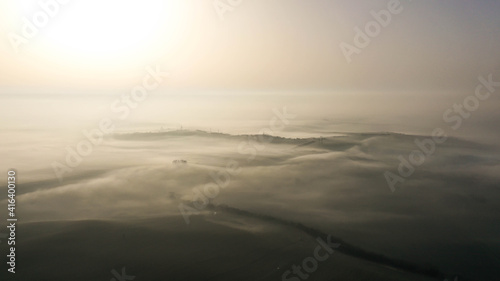 autumn  background  beautiful  bird  blue  countryside  dawn  fall  farm  field  fog  forest  hill  inland  landscape  light  mist  misty  morning  mountain  mud  natural  nature  nobody  ornithologic