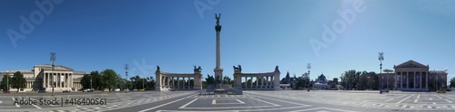 Heroes' Square in Budapest, Hungary © rihas