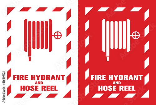 Fire Safety Symbol Sign, Vector Illustration, Label .EPS 10.