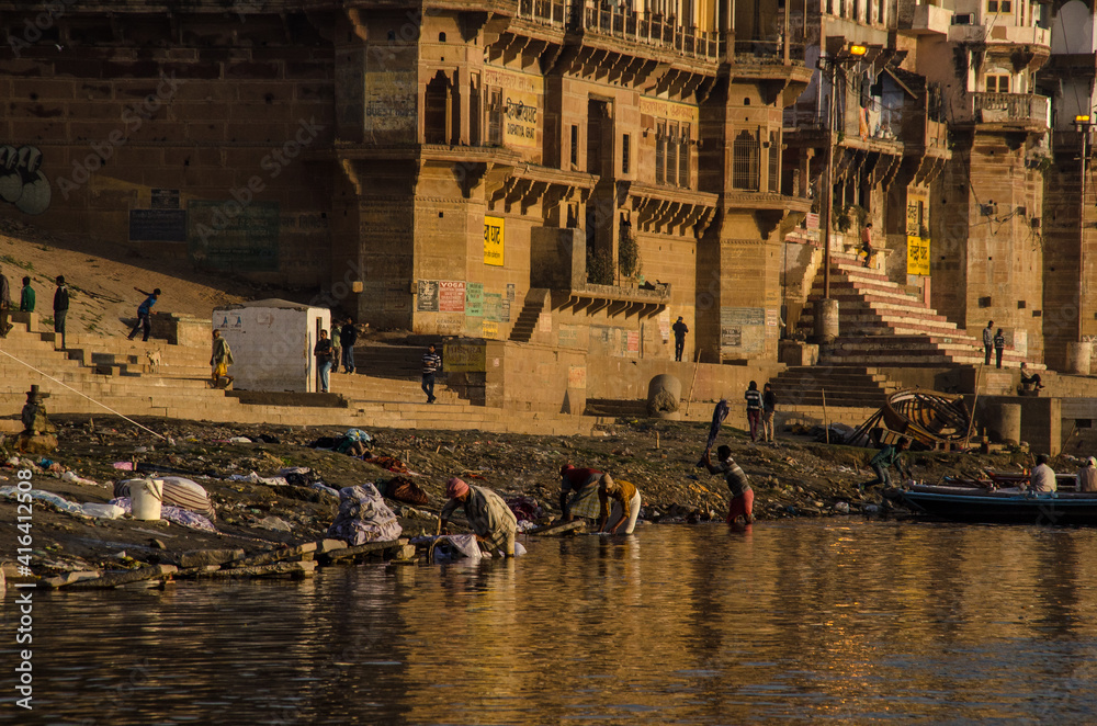 Laundry on the Ganges