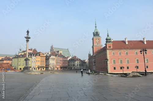 Widok na Stare Miasto i Zamek Królewski , Warszawa
