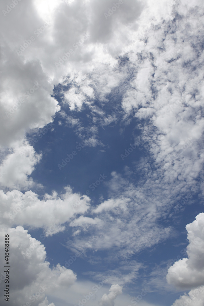 Fototapeta premium blue sky with clouds