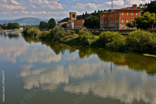 Arno river in Florence, Italy 