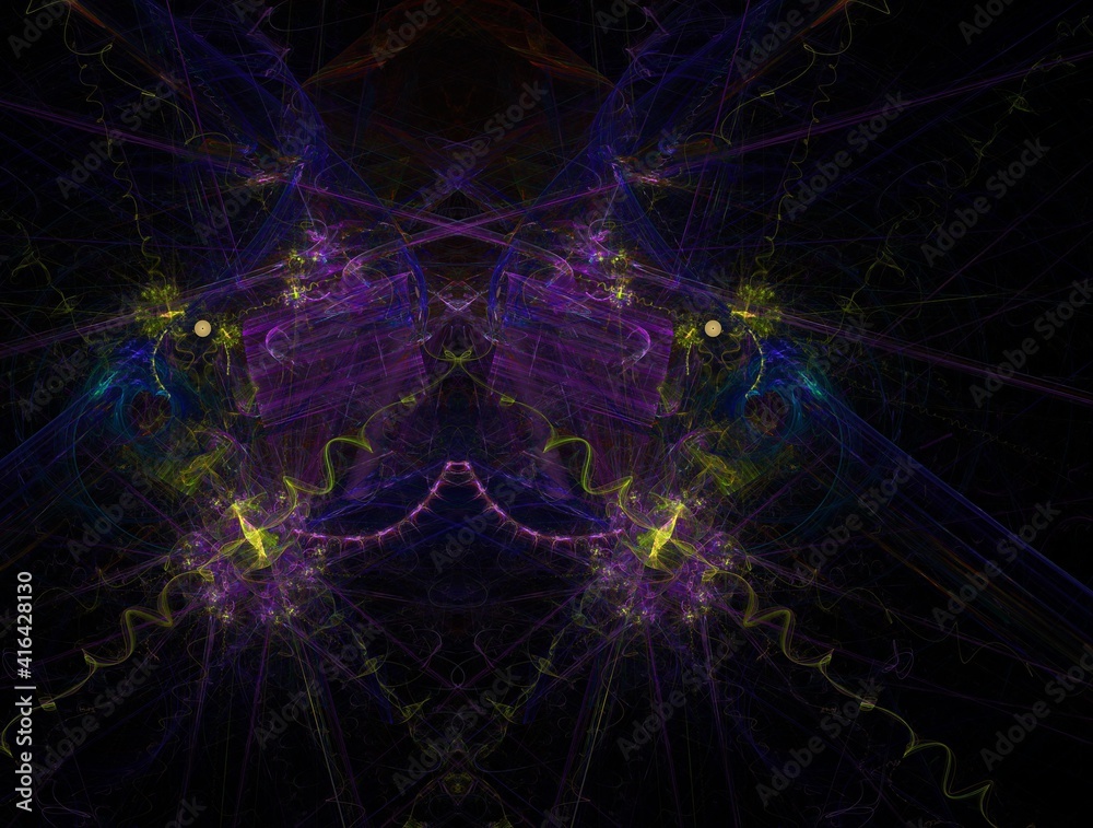 Imaginatory fractal background Image Imaginatory fractal background Image