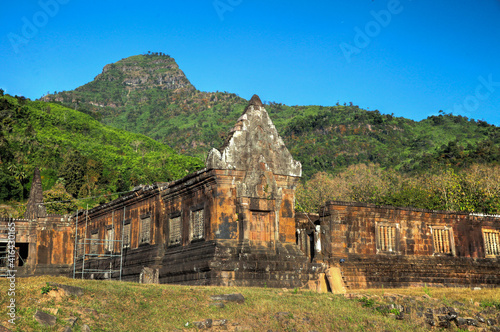 Wat Phou Ancient site ruins in southern Laos Champassak Pakse photo