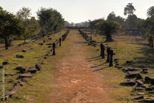 Wat Phou Ancient site ruins in southern Laos Champassak Pakse