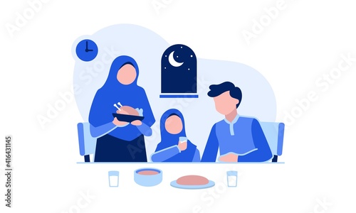 Sahur Illustration