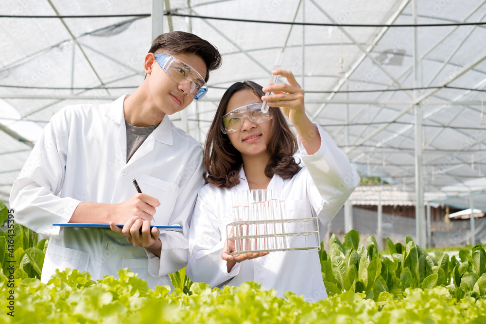 Hydroponics, two Asian scientists, tested the standards and collected ... Biology Diagrams