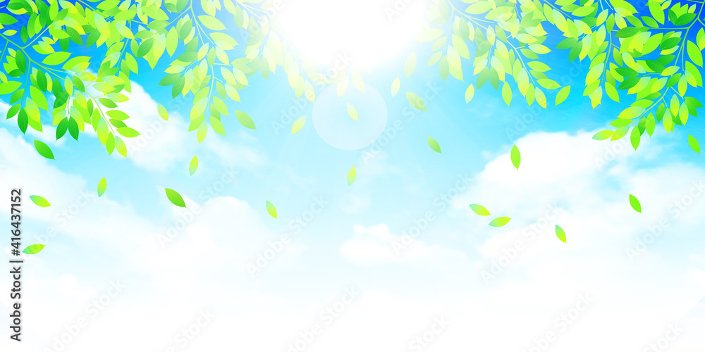 新緑 葉 春 背景
新緑 葉 春 背景