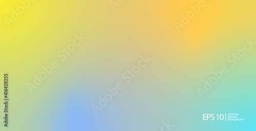 Abstract soft cloud background in pastel colorful gradation style. Modern blurred background. Vector EPS.10 © renaldi