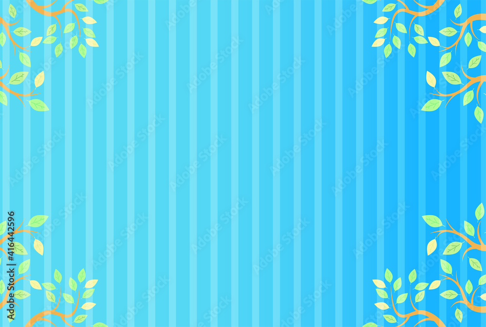 Obraz premium 青空と雲のピュアな背景