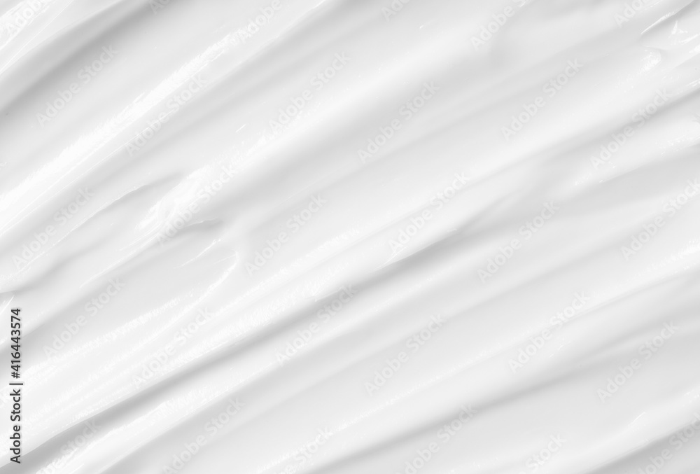 Texture of skin care cosmetics and cream products Texture of skin care cosmetics and cream products
