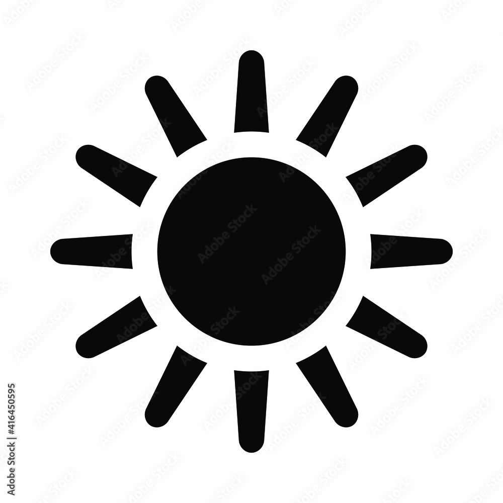 Sun icon