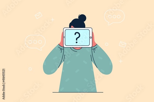 Anonymity, self identification concep