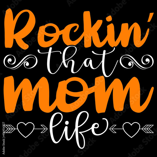 Rockin that mom life