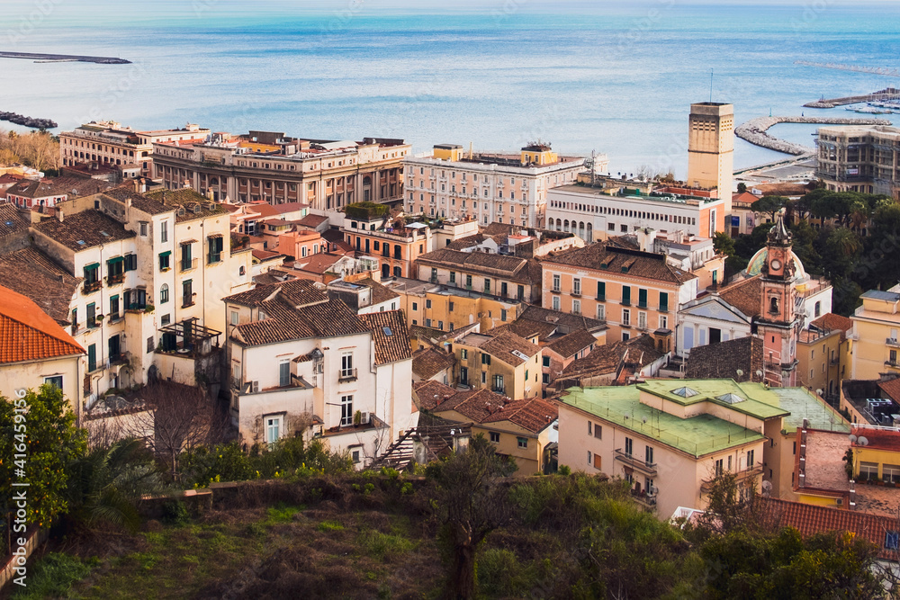 Salerno, Campania, Italy: view of the city.