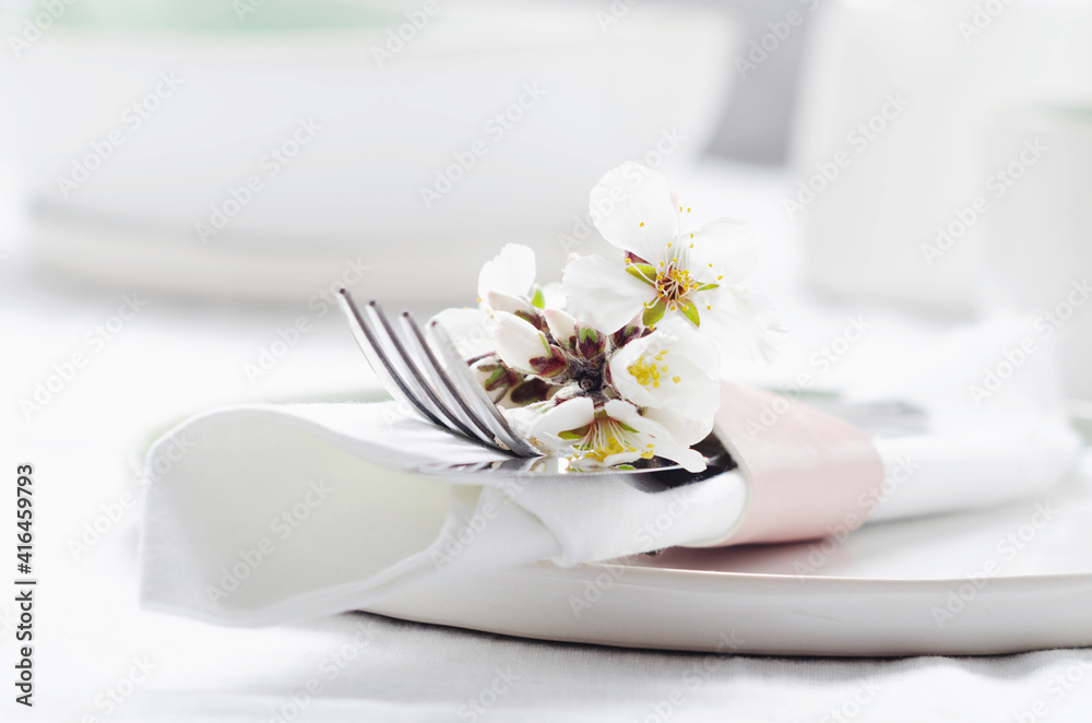 Spring
table setting, Place setting for Easter Holiday. Spring
table setting, Place setting for Easter Holiday.