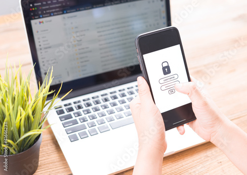 Register user online from phone.