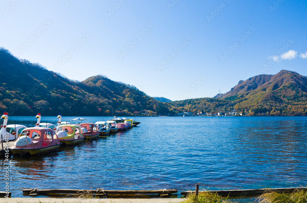 Lake Haruna is a caldera lake. It lies near the summit of Mount Haruna, within the city limits of Takasaki, Gunma Prefecture, Japan.