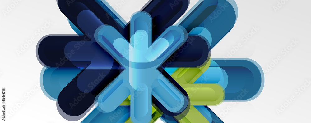 Abstract glossy crosses background for business or technology presentations, internet posters or web brochure covers Abstract glossy crosses background for business or technology presentations, internet posters or web brochure covers