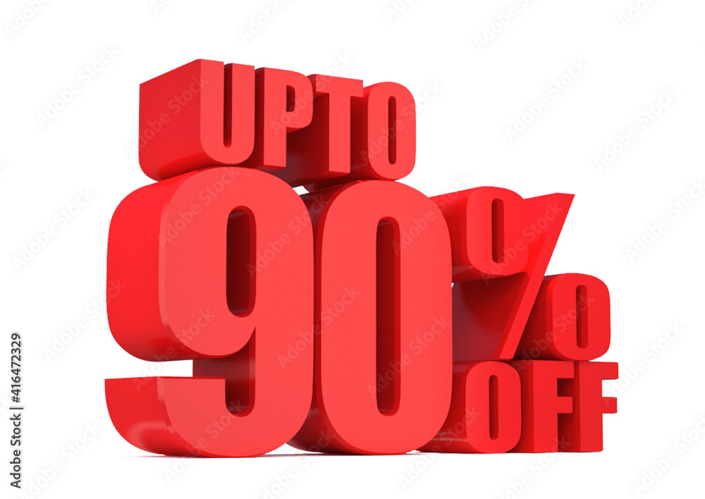 90 Percent off 3d Sign on White Background, Special Offer 90% Discount Tag, Sale Up to 90 Percent Off,big offer, Sale, Special Offer Label, Sticker, Tag, Banner, Advertising, offer Icon 90 Percent off 3d Sign on White Background, Special Offer 90% Discount Tag, Sale Up to 90 Percent Off,big offer, Sale, Special Offer Label, Sticker, Tag, Banner, Advertising, offer Icon