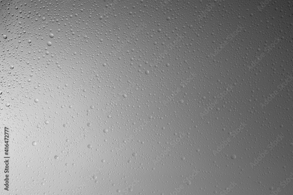 Hintergrund, Grau mit Wassertropfen