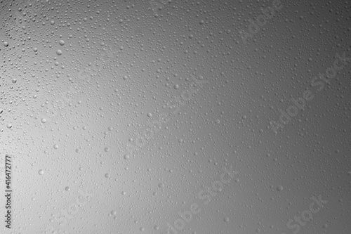 Obraz na płótnie Hintergrund, Grau mit Wassertropfen w salonie