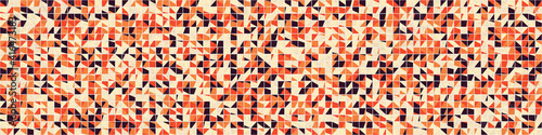 Abstract Geometric Pattern generative computational art illustration