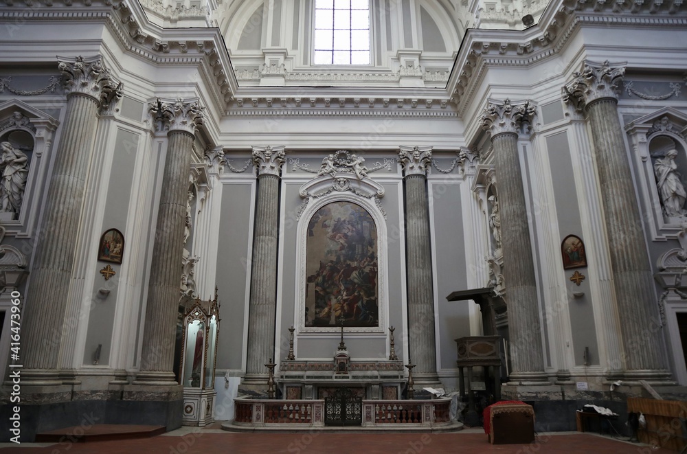 Napoli – Cappellone destro della Basilica della Santissima Annunziata Maggiore