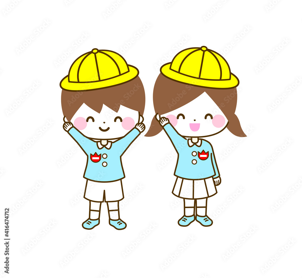 幼稚園児のイラスト 幼稚園児のイラスト