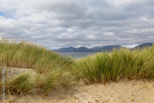 Luskentyre Beach on the Island of Harris in the Western Isles