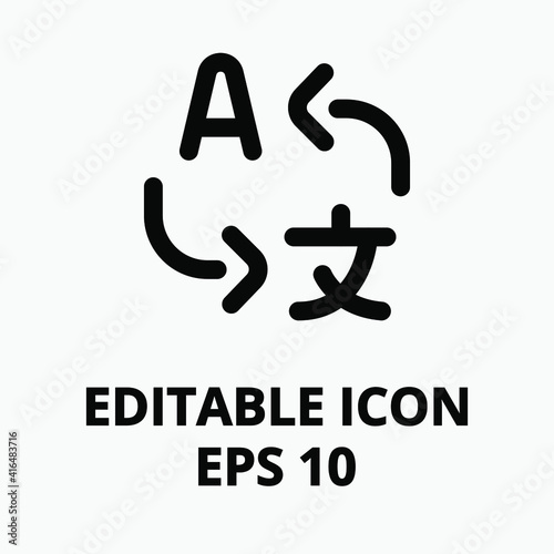 translation sign for web pages