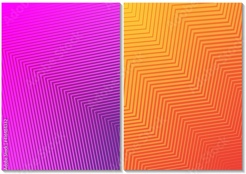 Set of Backgrounds with Str...