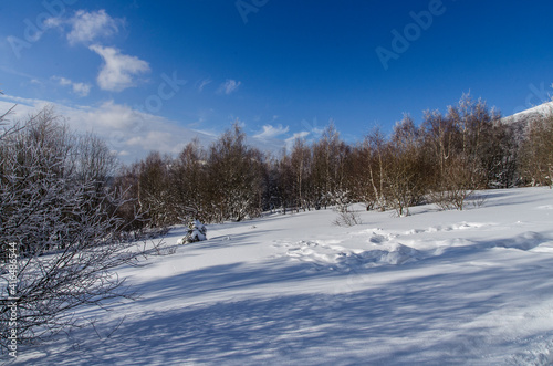 zima w Bieszczadach  © wedrownik52