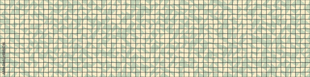 Fototapeta premium Abstract Geometric Pattern generative computational art illustration