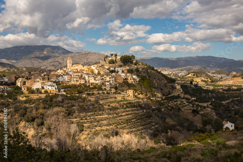 Polop, Village, Alicante, Spain