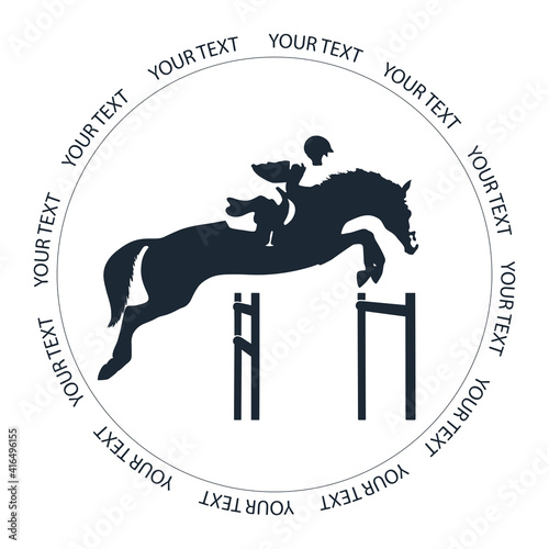 Design logo for equestrian competition. Simple and unique.